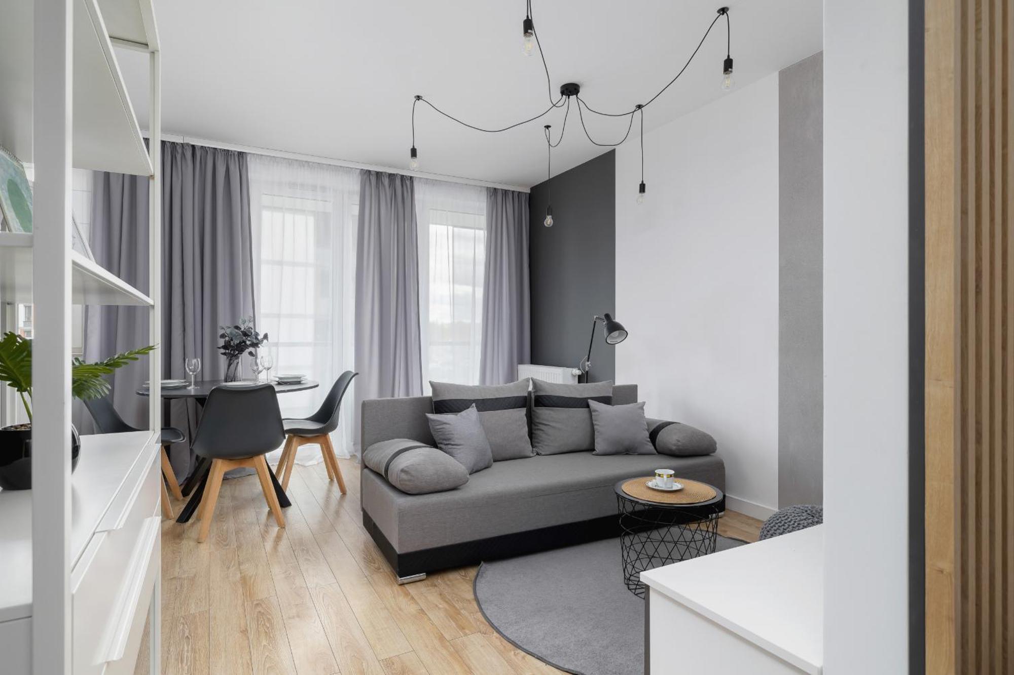 Elegant Apartment In Cracow With Balcony, Parking And Desk By Noclegi Renters Krakau Exterior foto